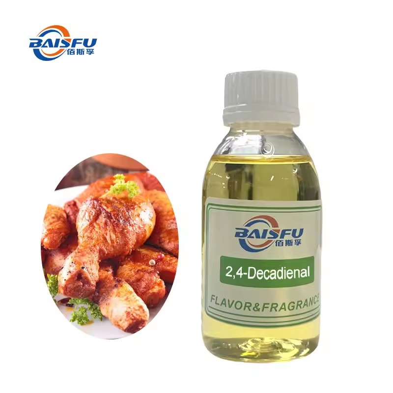 Baisfu  Furnish 2,4-Decadienal CAS#2363-88-4 For Chicken Essence Raw Material