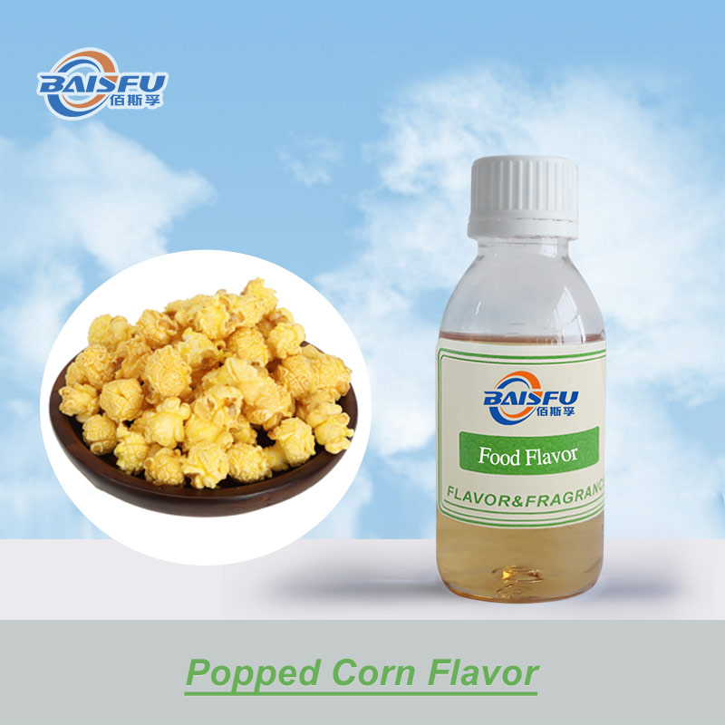 Popped Corn Flavor Baisfu Popcorn flavor Liquid/Power Food grade popcorn baking flavor enhancer water soluble high temperature resistance